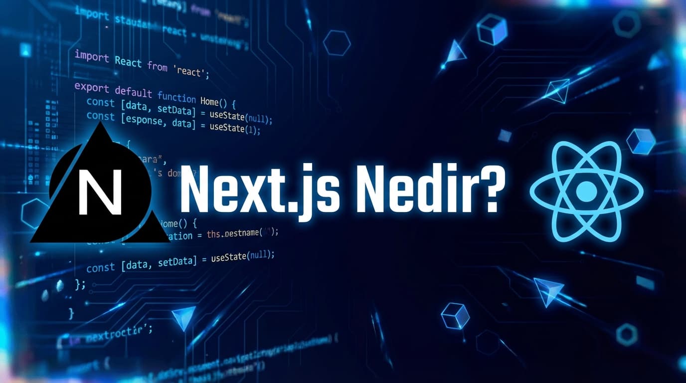 Next.js framework server-client mimarisi